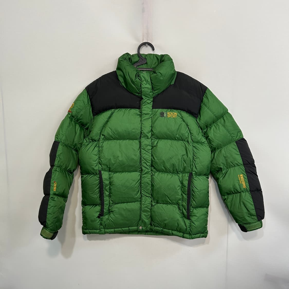 코오롱 남성 윈드스토퍼 800필 구스다운 패딩 100  상품이미지1