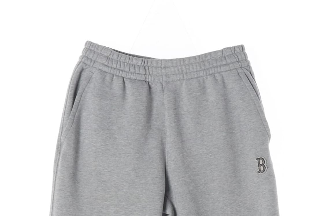 MLB 보스턴 그레이 조거 스웻 팬츠 S 상품이미지3