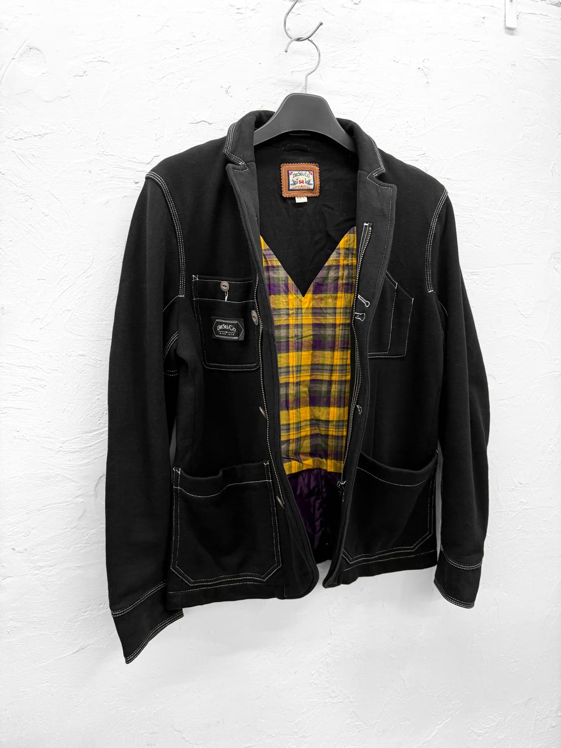 diesel 코튼 워크 자켓 상품이미지4