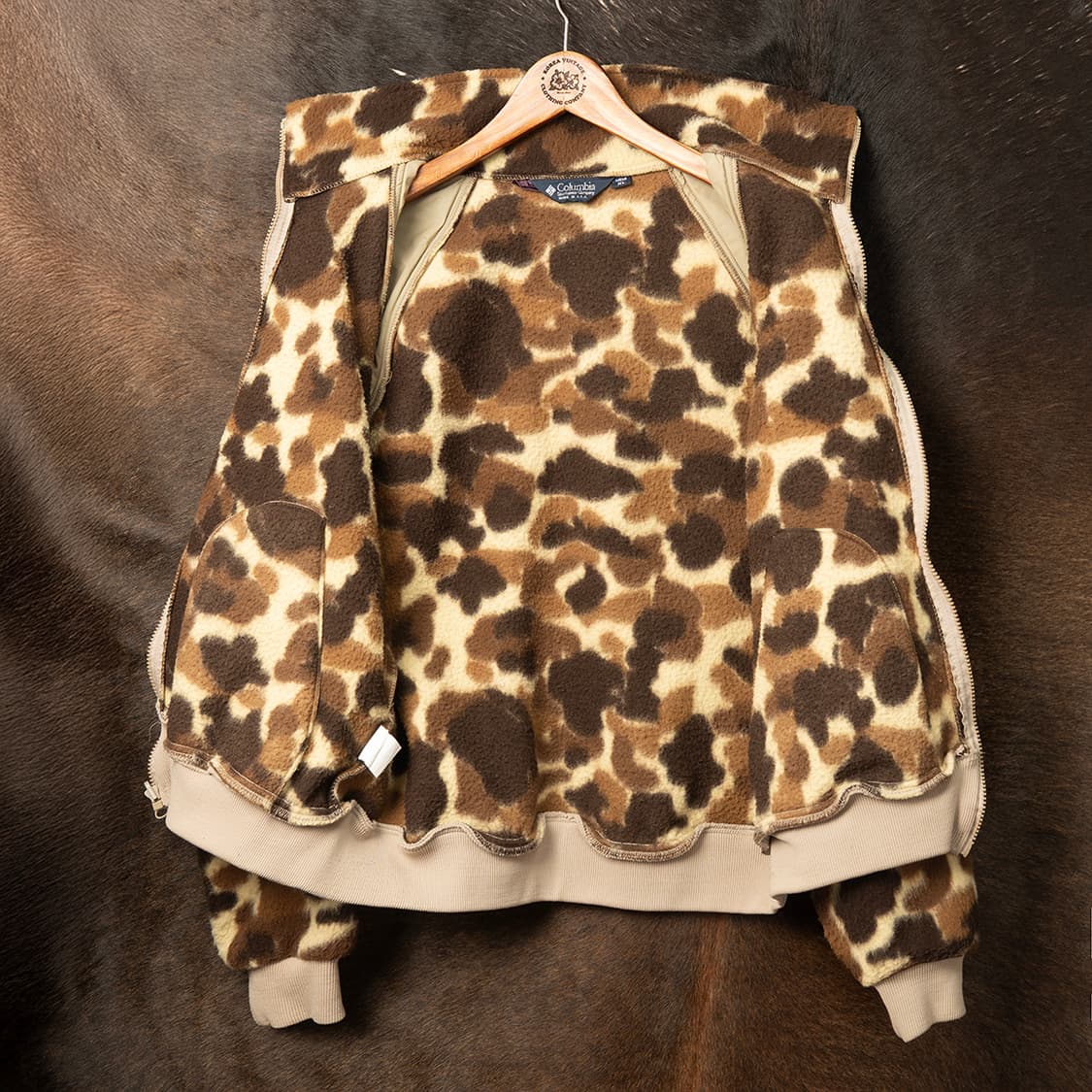 [105] 80s~ 컬럼비아 카모 플리스 자켓  상품이미지7