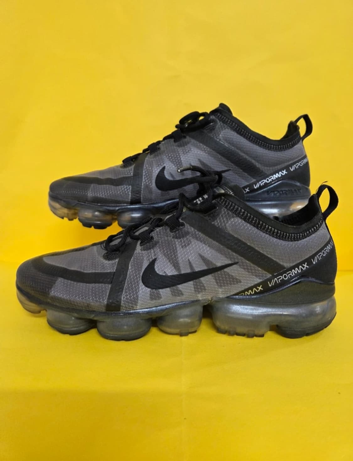 남성 나이키 에어 베이퍼맥스 2019 고스트블랙 운동화 (270) 상품이미지1