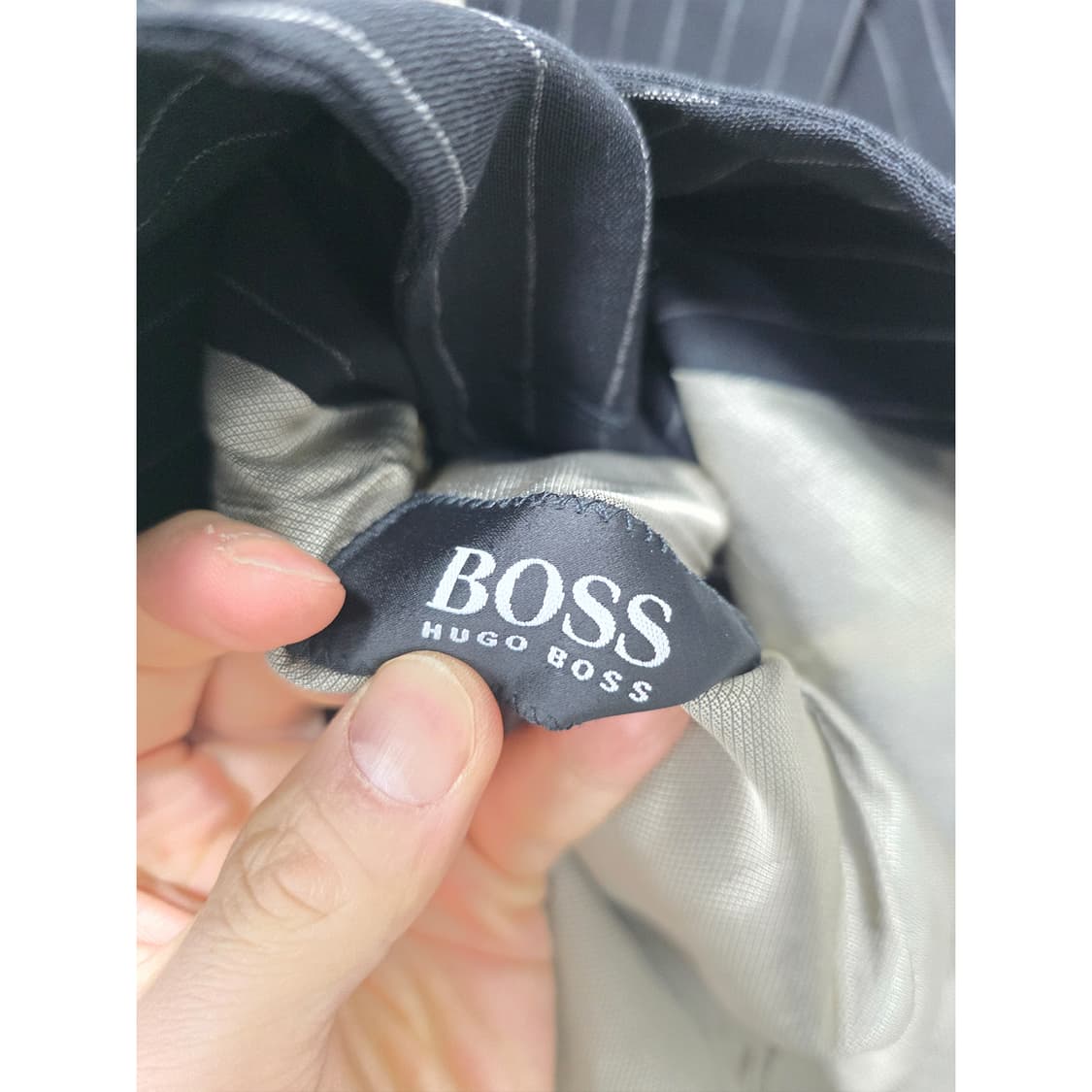 택포) 휴고보스 남성 스트라이프 블레이저 L (세트) 상품이미지2