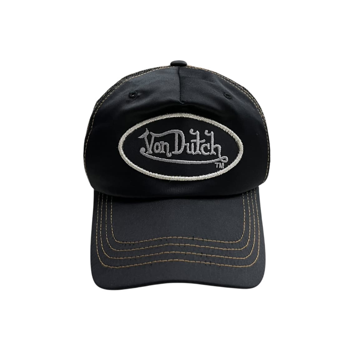 본더치 블랙 새틴 볼캡 상품이미지4