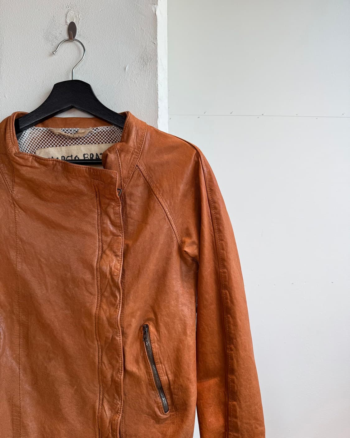 조르지오 브라토 브라운 쉽스킨 자켓  상품이미지5