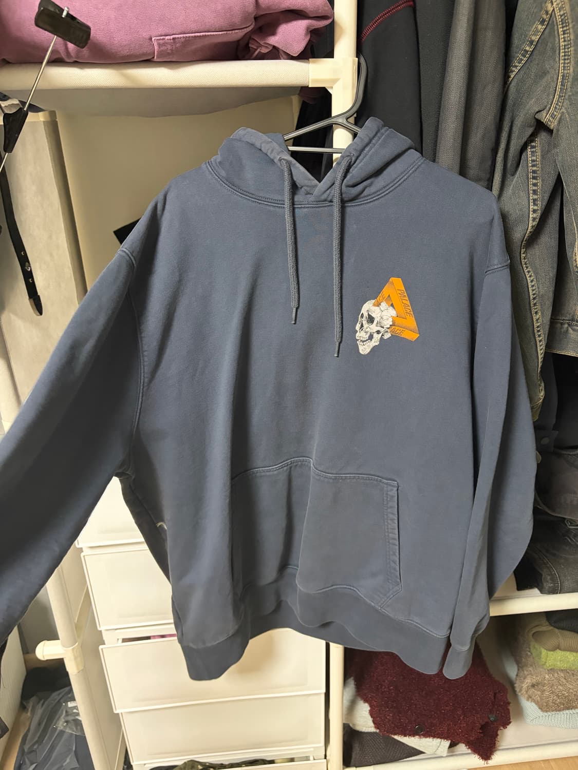palace skull hoodie (xl size) 상품이미지1