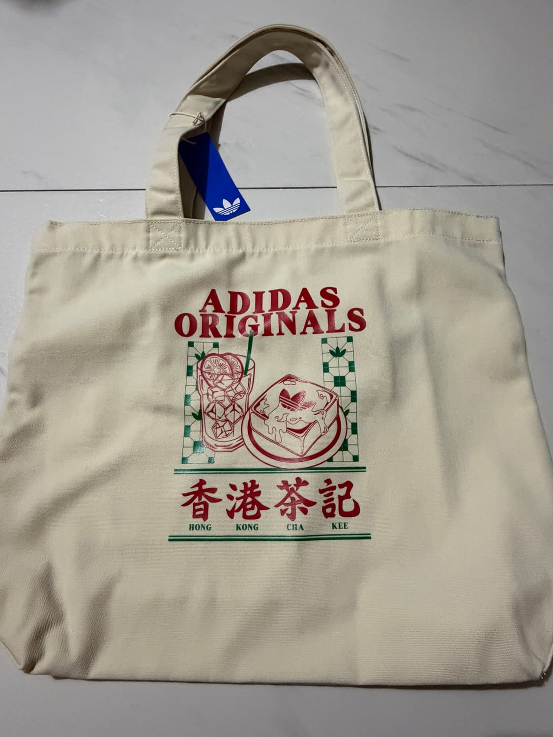 HK FD 토트백 - 화이트 | 아디다스 홍콩 상품이미지2