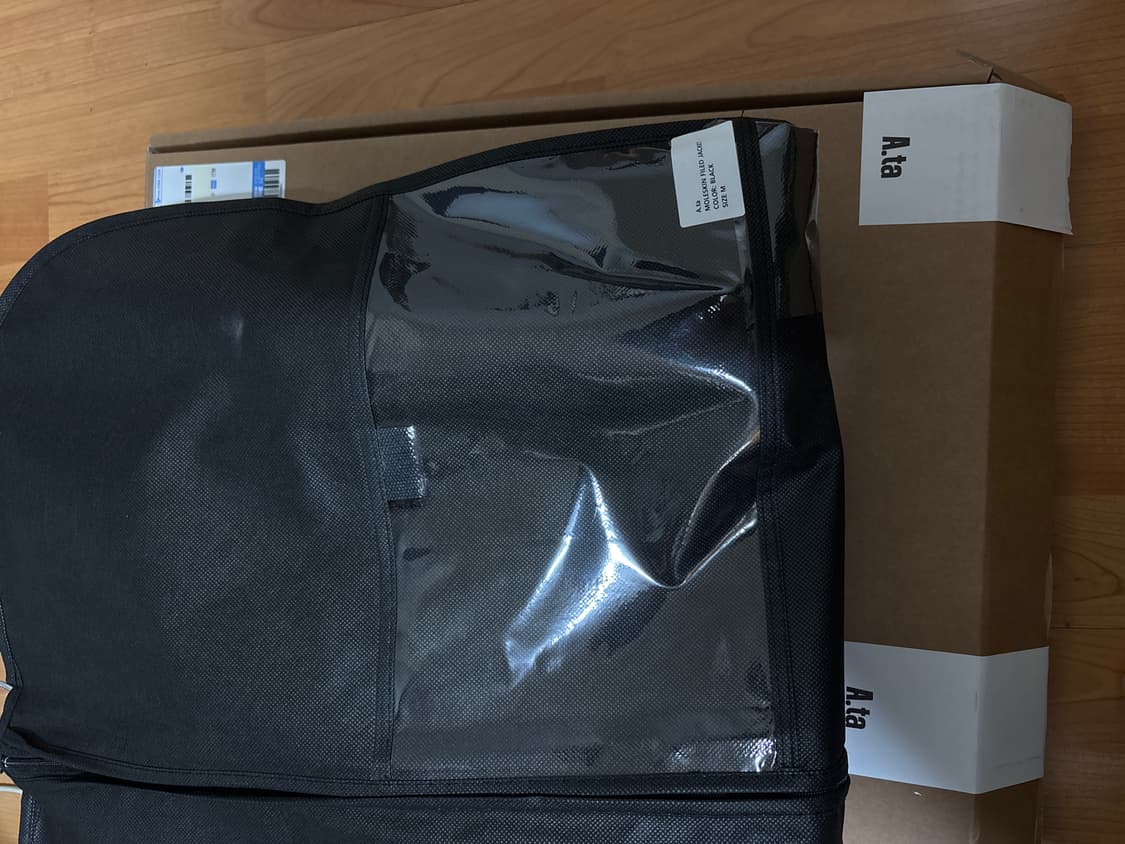 a.ta 몰스킨 필드자켓 블랙 M 상품이미지2