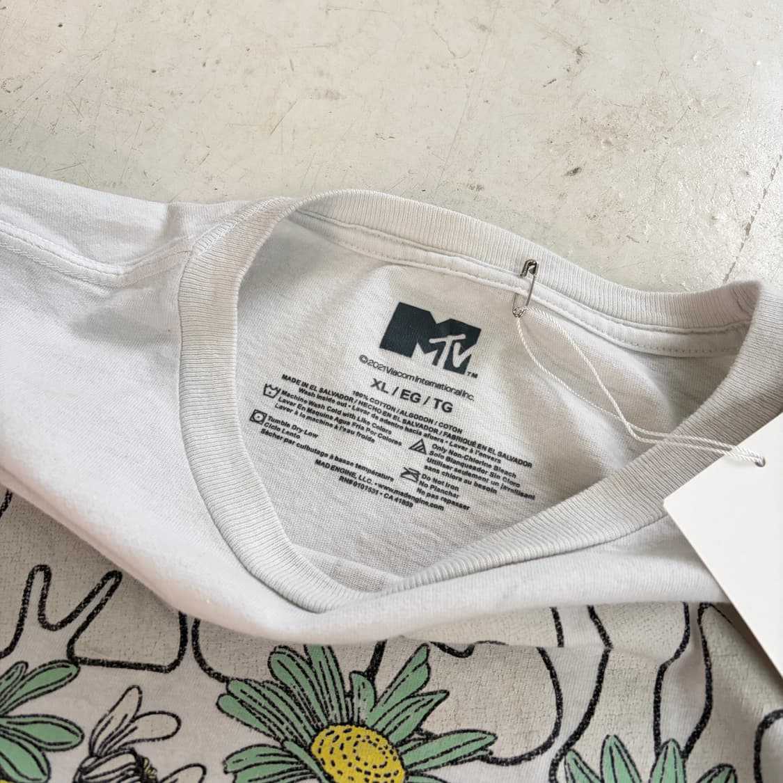 MTV 빈티지 오피셜 롱슬리브 XL 상품이미지6