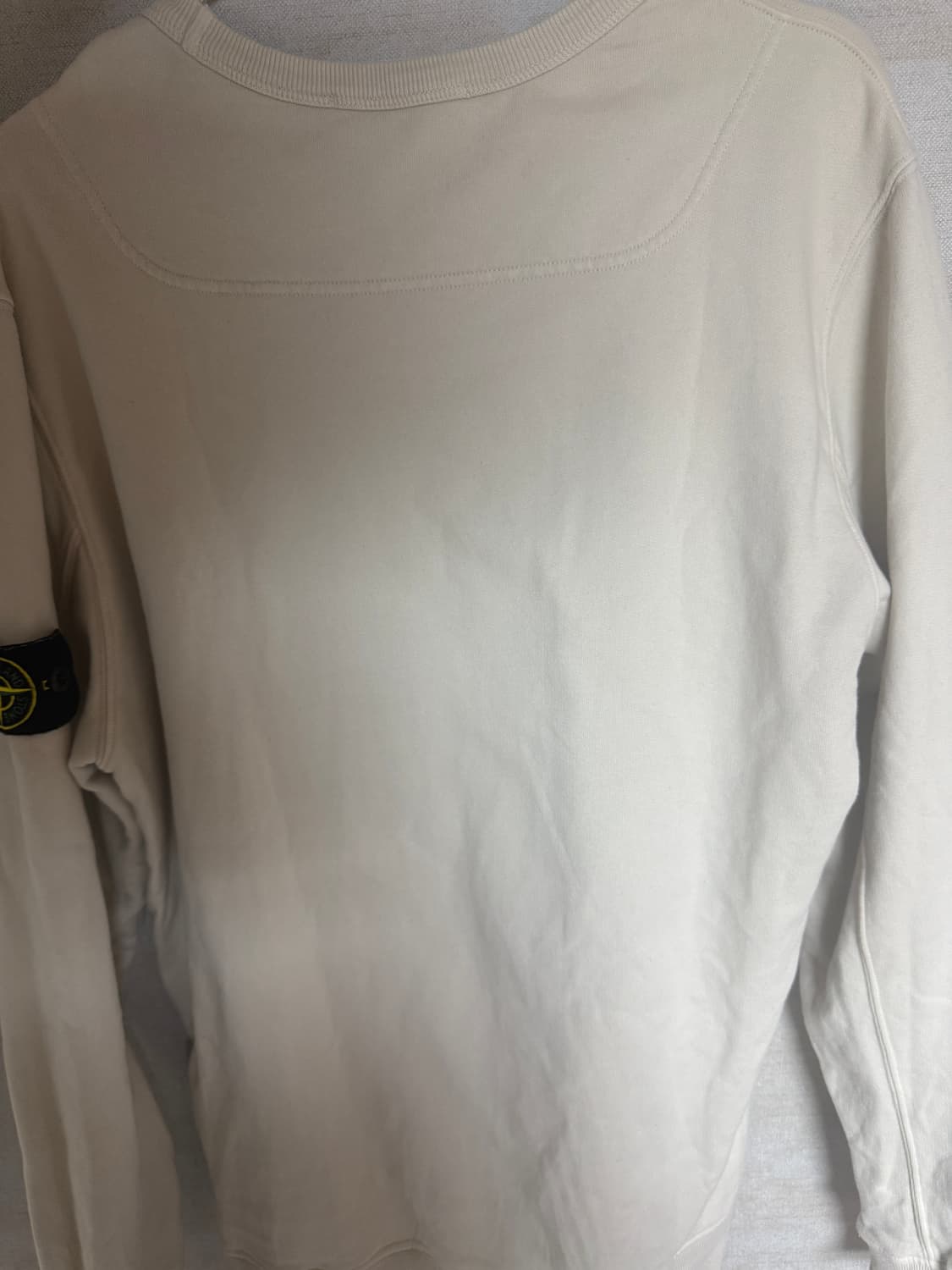 스톤아일랜드 맨투맨 아이보리색 L 상품이미지2