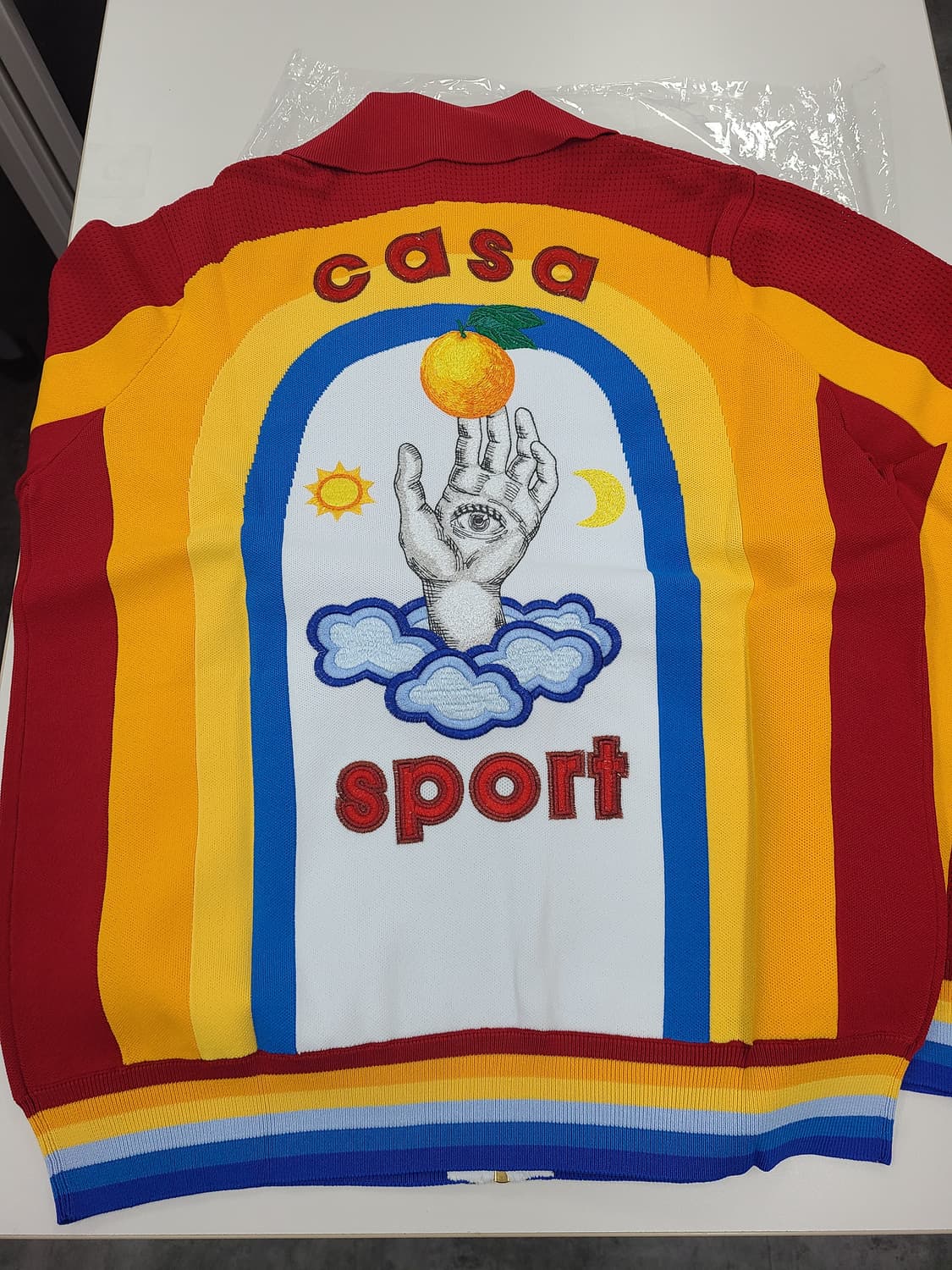 카사블랑카 트랙 자켓 사이즈L 상품이미지3