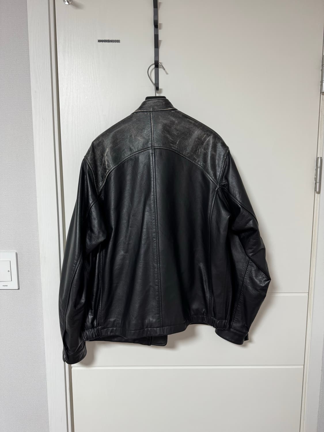 Years ago P64 Distressed Leather Blouson 상품이미지2