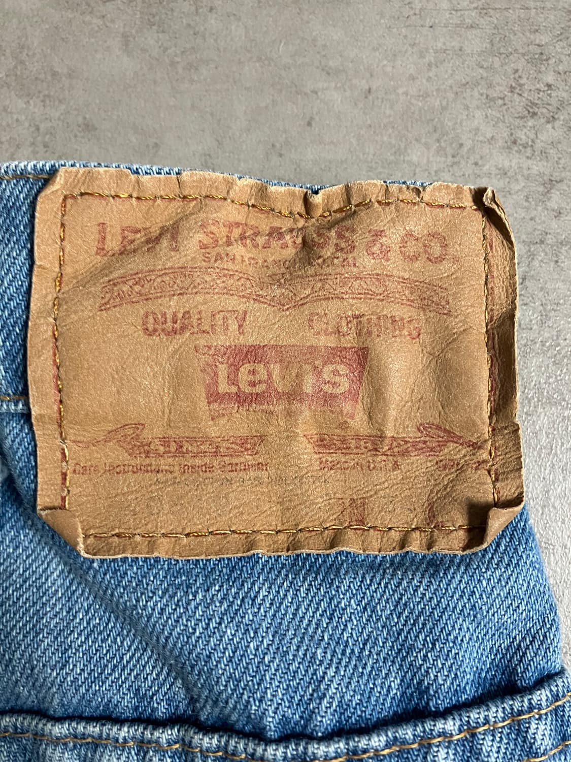 70s 리바이스 오렌지탭 40519-0913 스트레이트 데님 팬츠 상품이미지5