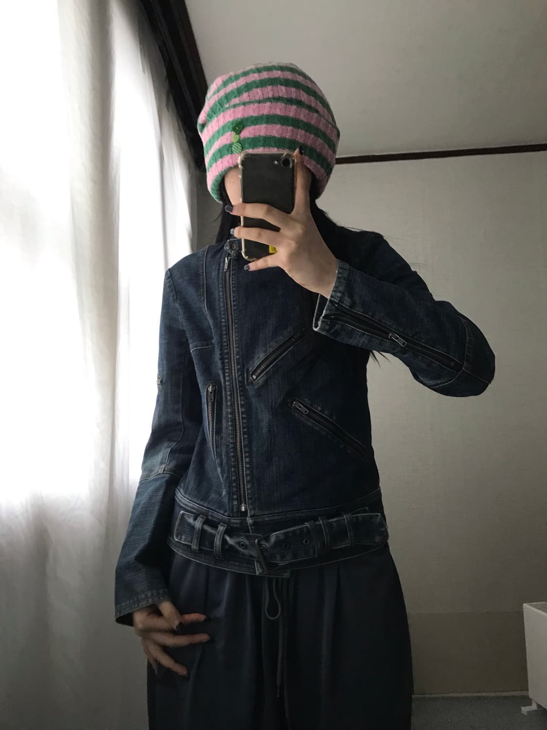 질스투어트 데님 디테일 자켓 상품이미지6