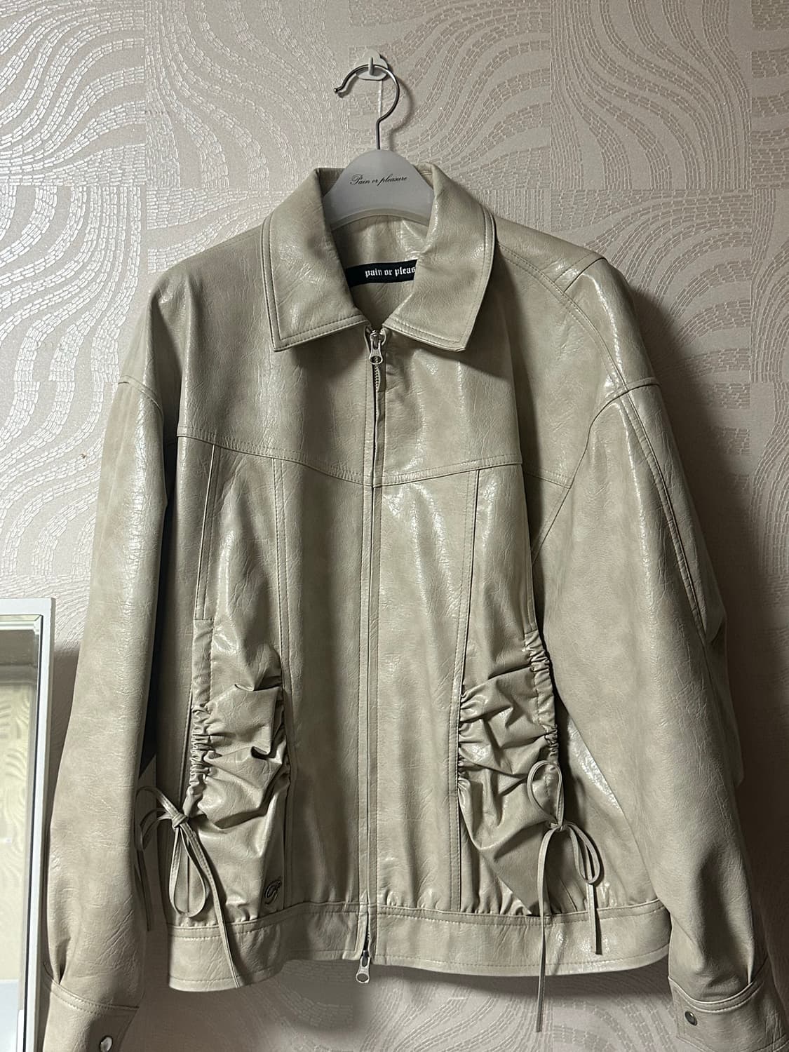 페인오어플레져 레더자켓 상품이미지5