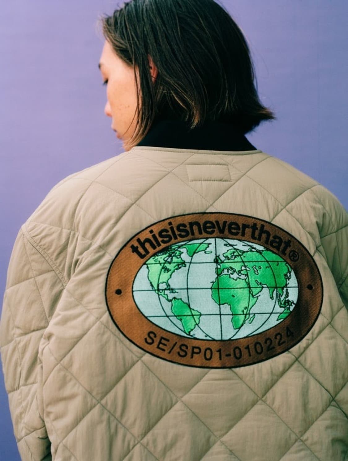 디스이즈네버댓 퀼팅 자켓 상품이미지1