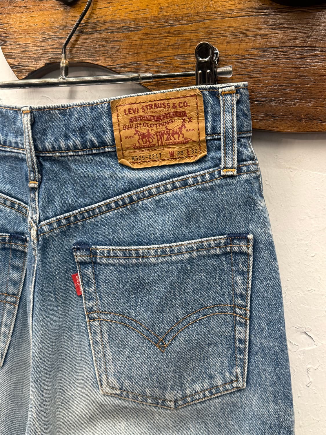 90s Japan Levi's W509 High Waisted Denim 상품이미지3