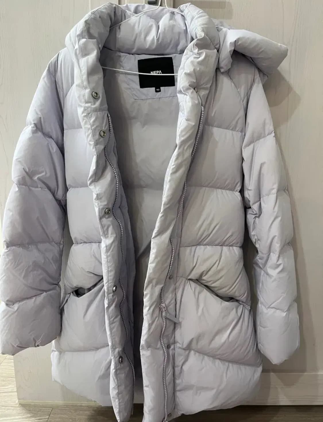 NEPA여성 연보라 허리벨트 패딩 상품이미지7