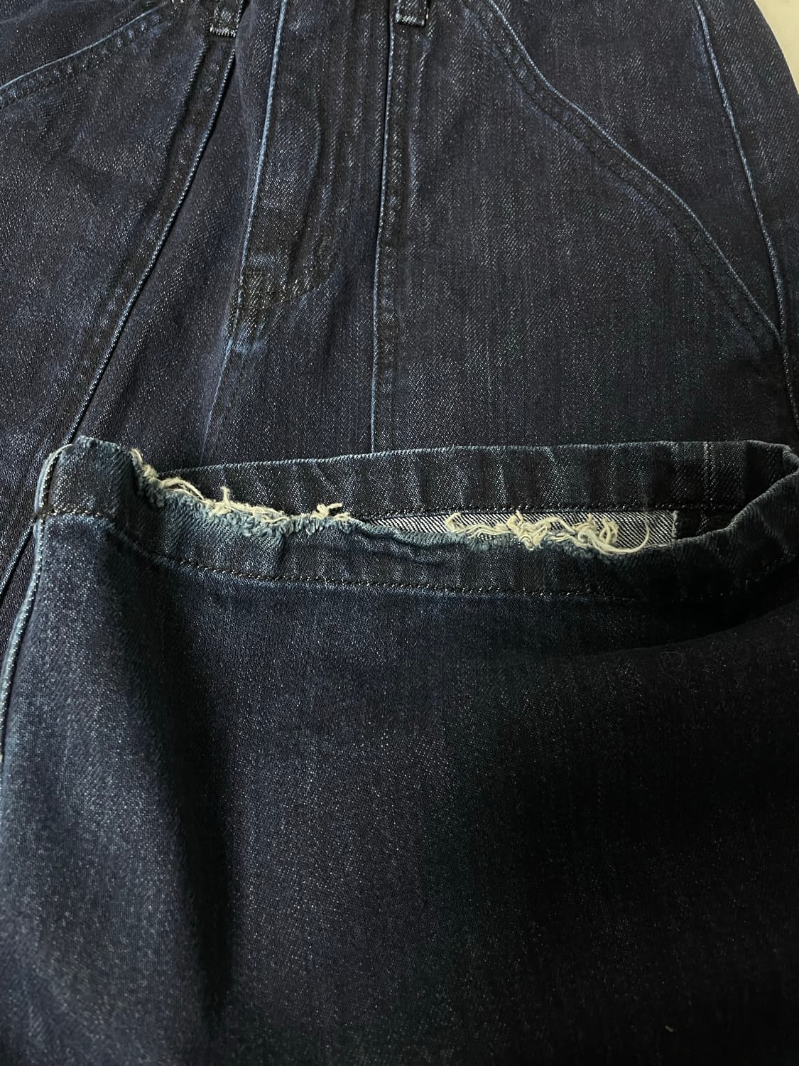 [COSMOSS] 데님 카펜터 팬츠 M 상품이미지5