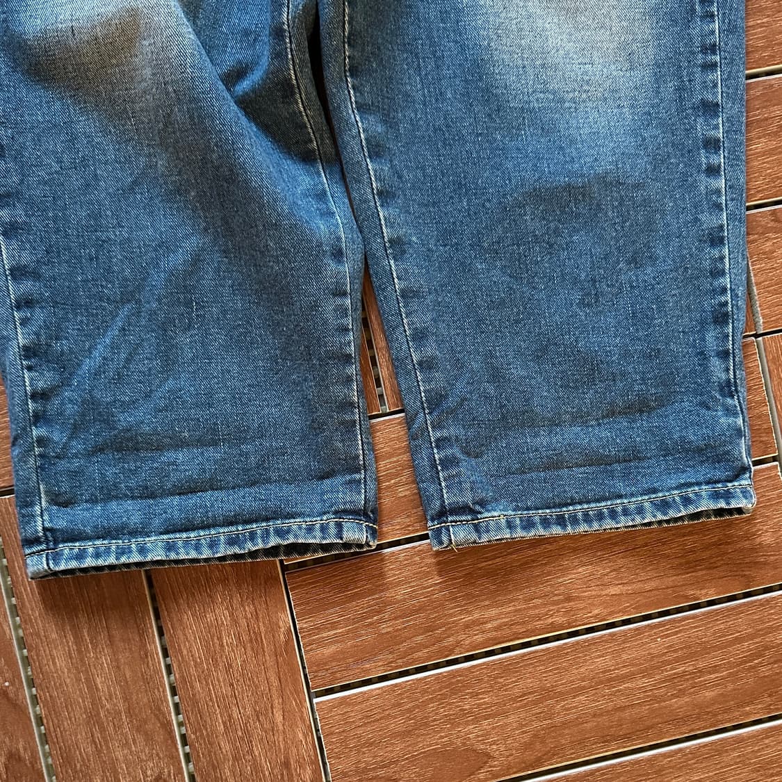 Lee baggy half denim pants 상품이미지6