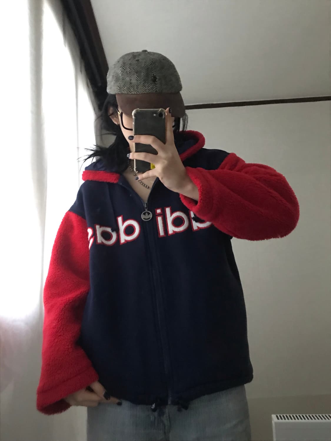 아디다스 빅로고 누빔 점퍼 상품이미지2