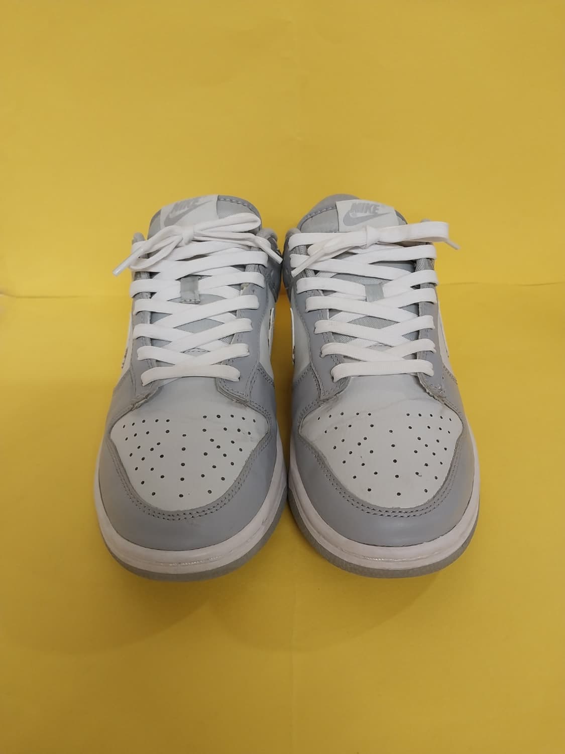 남성 나이키 덩크 로우 레트로 울프그레이 운동화 (260) 상품이미지2