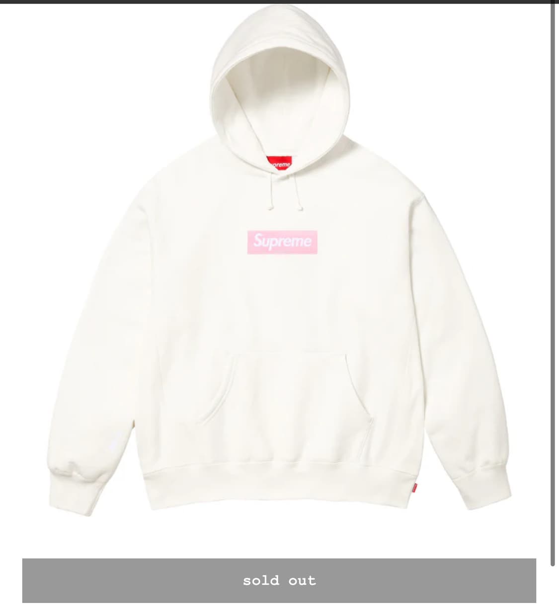 슈프림 25fw 박스로고 후드티 M 상품이미지1