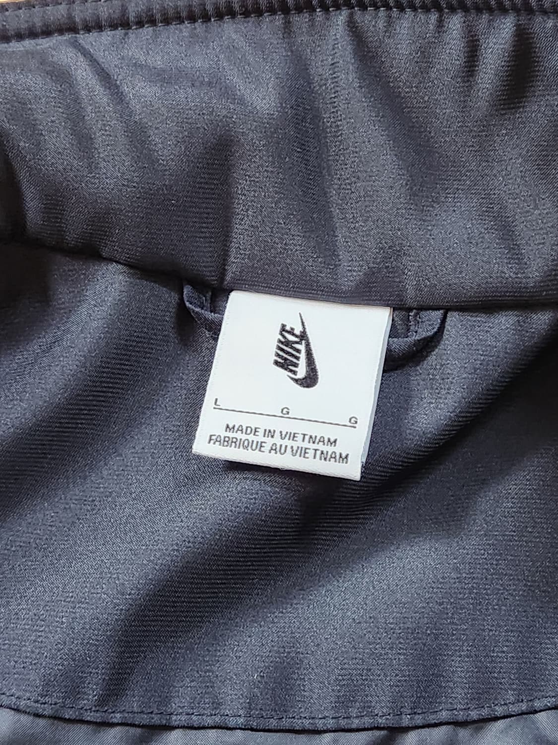 나이키 NRG 솔로 스우시 사틴 봄버 자켓 블랙 - 아시아 상품이미지3