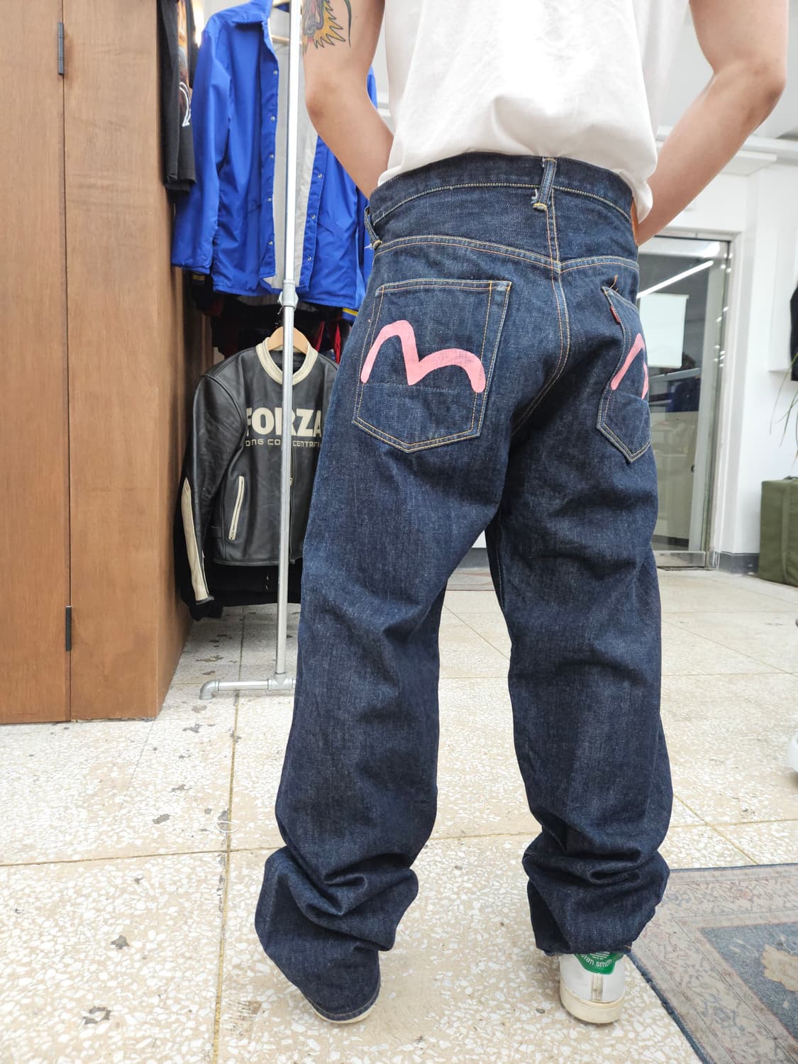 에비수 Evisu No.2 셀비지 데님 청바지 카모메 갈매기 38 상품이미지7