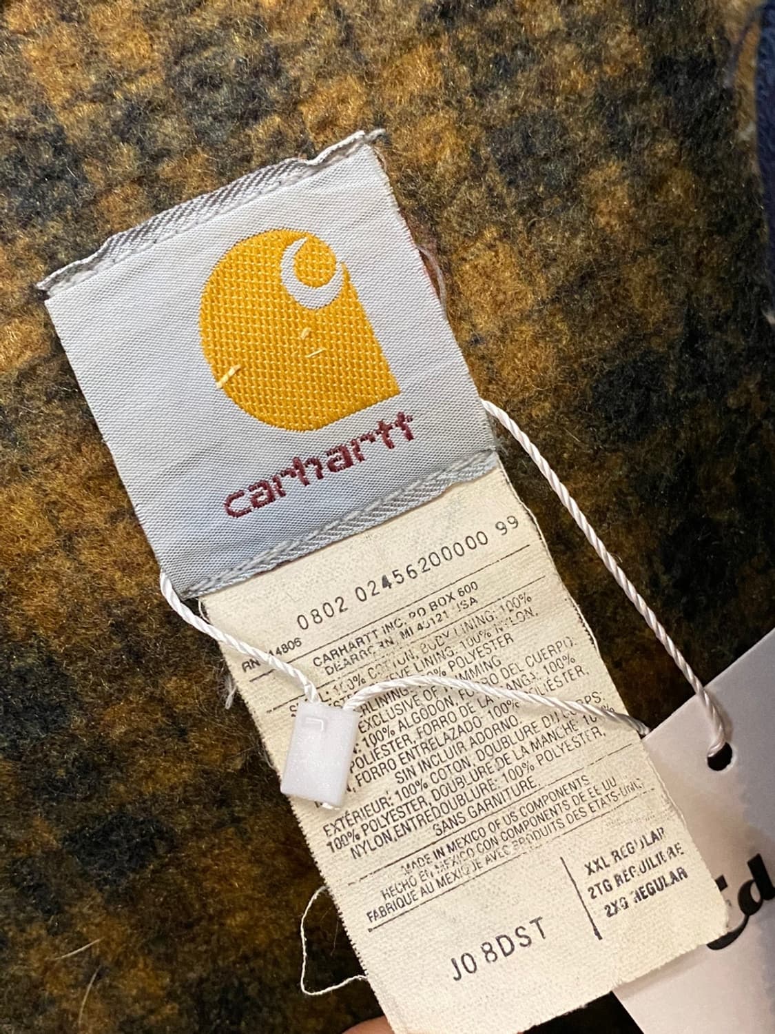 00’s Carhartt J08 데님 엑티브 자켓 상품이미지8
