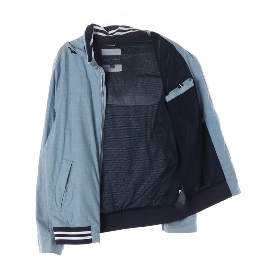 타미힐피거 린넨 코튼 후드 자켓 S 상품이미지2