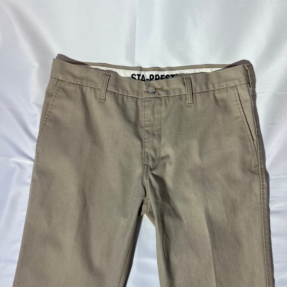 [W32L32]리바이스 STA-PREST 스타 프레스트 베이지 팬츠 상품이미지2