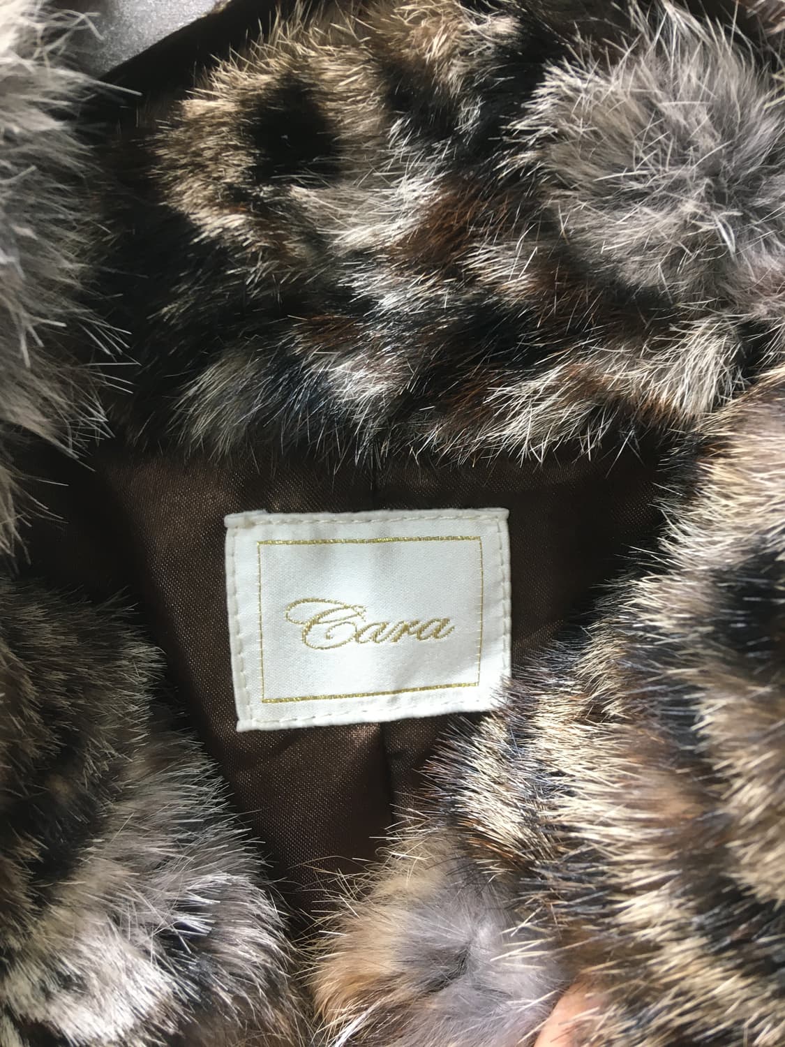 호피 퍼 자켓 상품이미지6