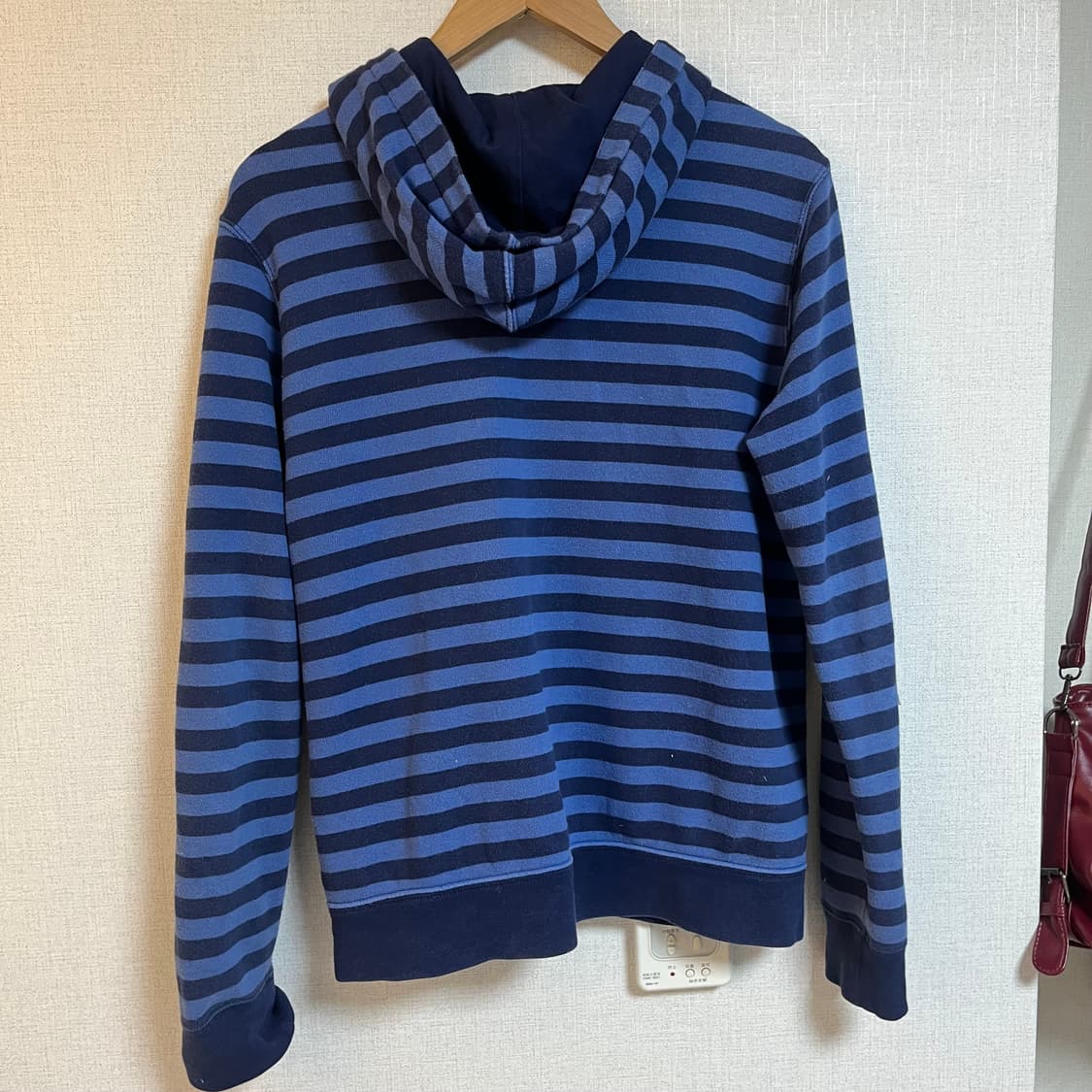 폴로 스트라이프 후드집업 xl 상품이미지2