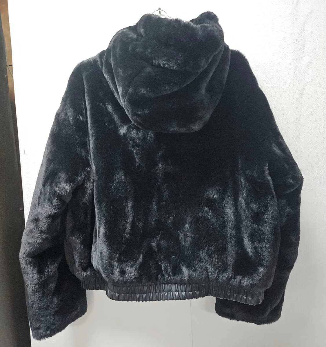 ZARA자라 페이크퍼 후두집업 자켓 L 상품이미지2