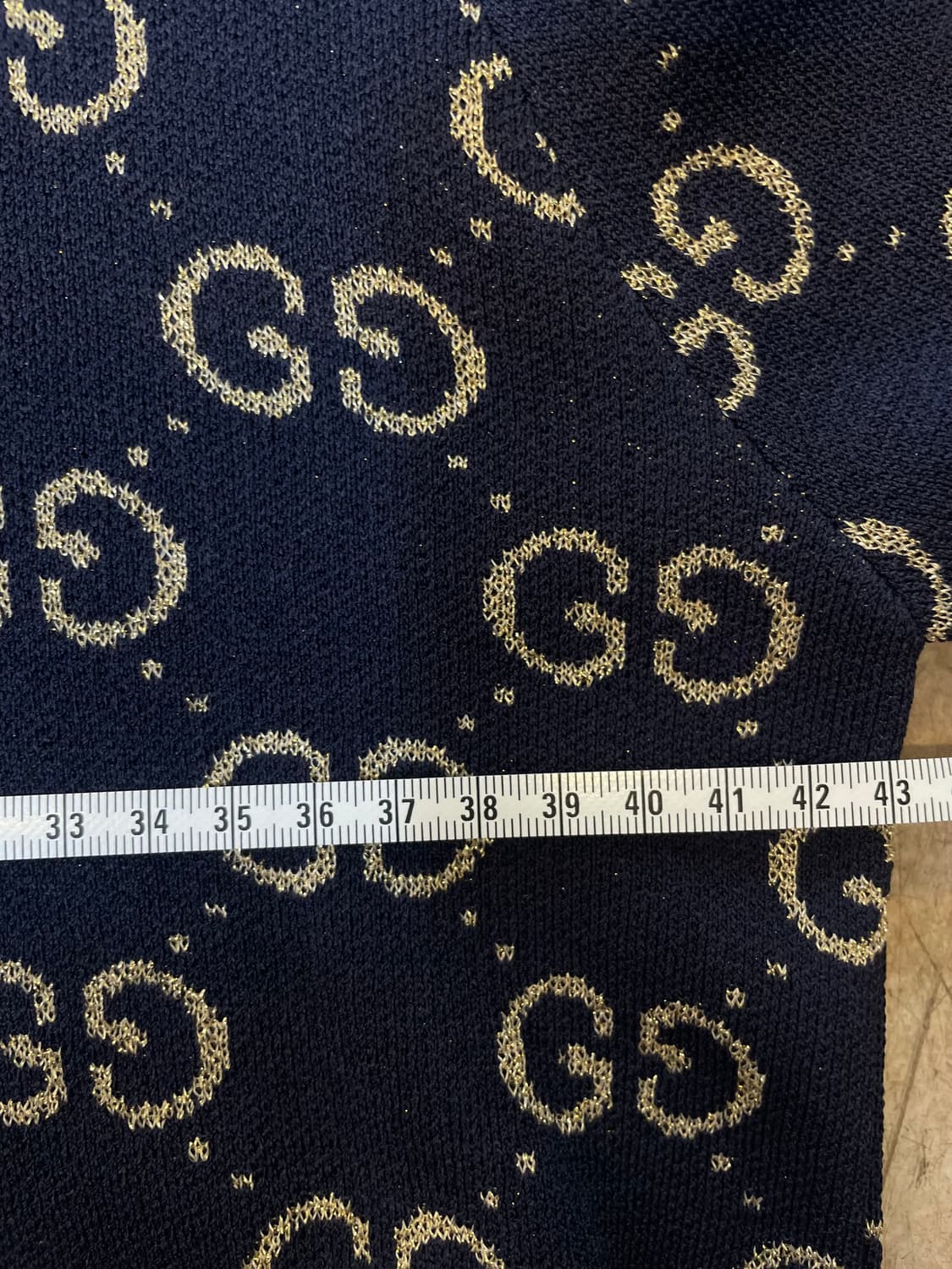 구찌 GG 니트 네이비 상품이미지8