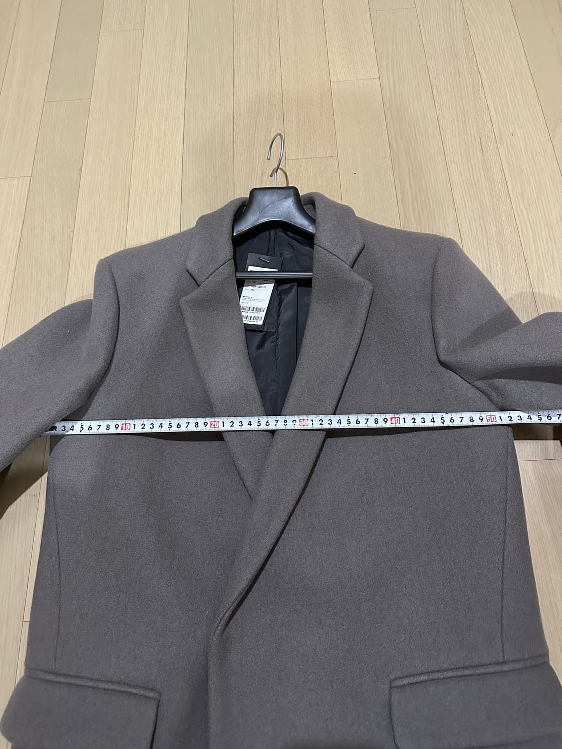 앤드지 지오지아 롱코트 95 그레이 상품이미지5