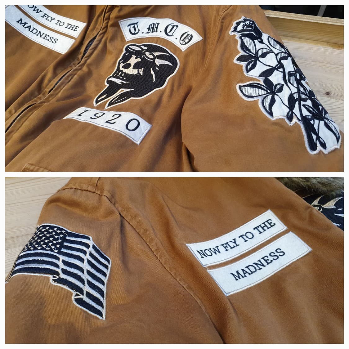 100.더매드니스 퍼 봄버자켓 상품이미지6