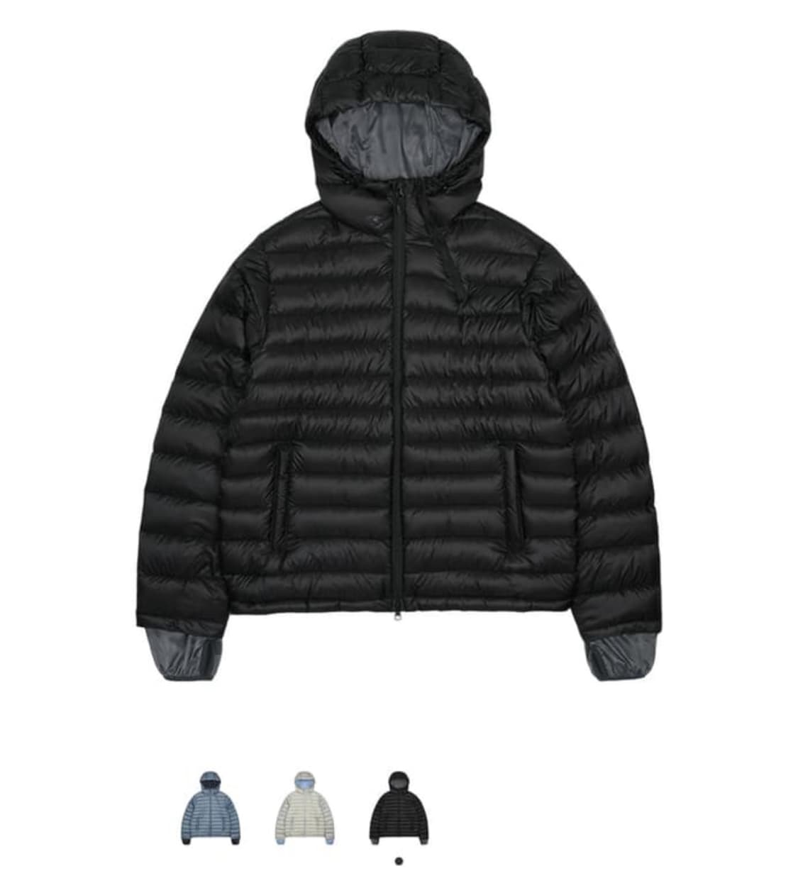 산산기어 경량패딩 블랙 ( 1 ) 상품이미지1