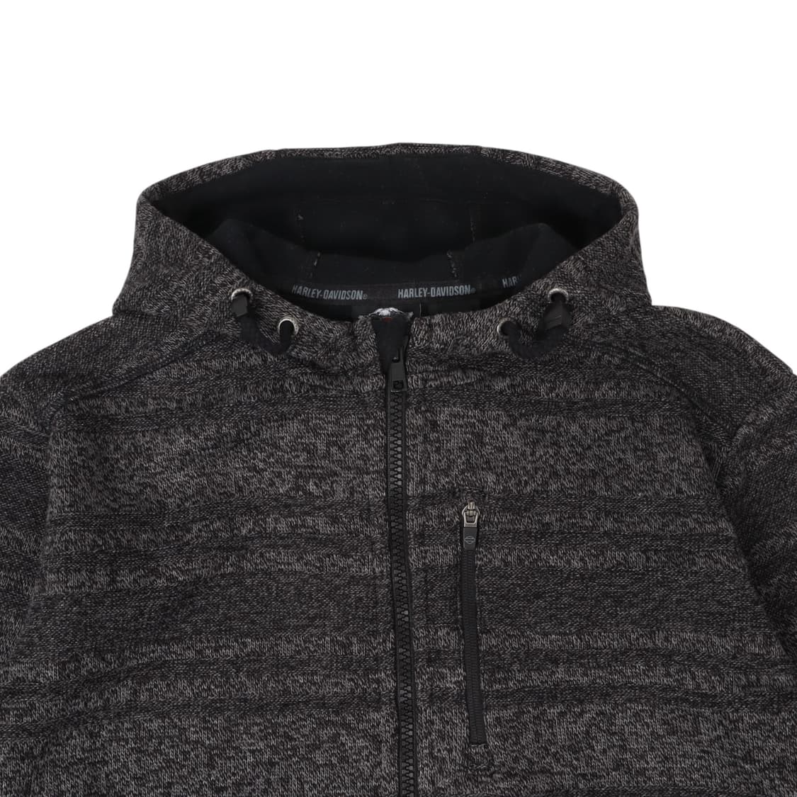 할리데이비슨 챠콜 플리스 후디드 자켓 상품이미지2