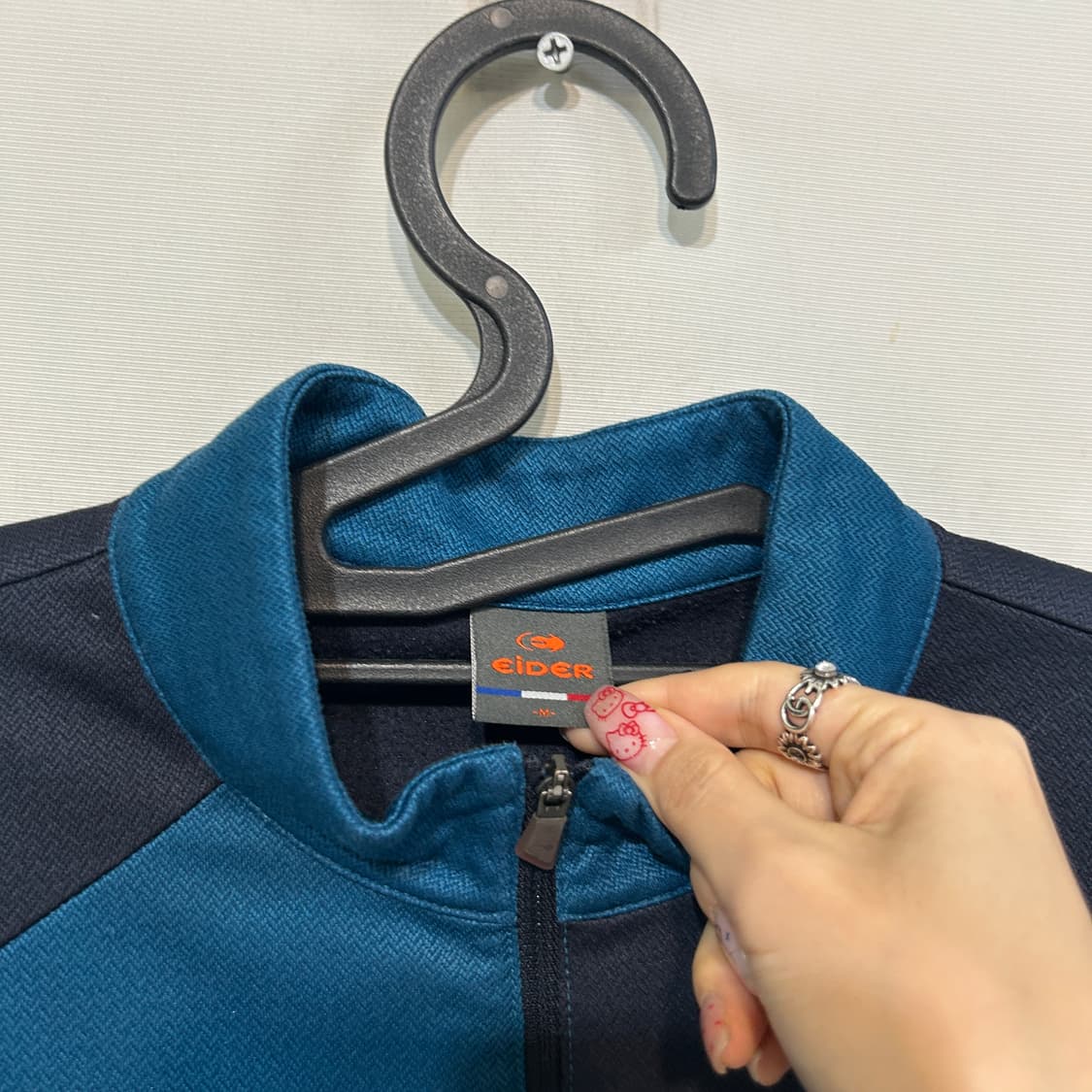 아이더 남성 반집업 티셔츠 95 상품이미지2