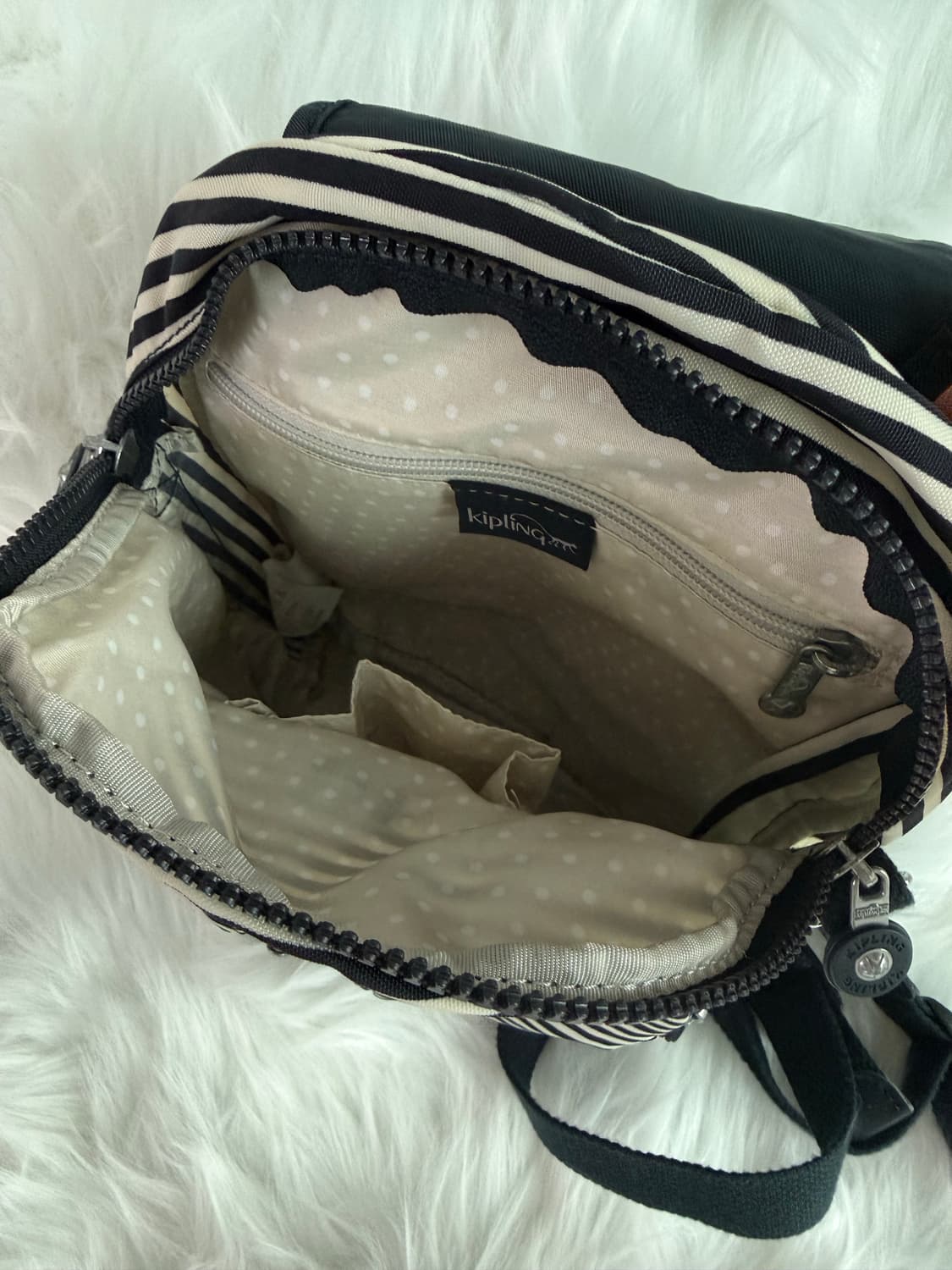 Kipling stripes mini bag (키플링 스트라이프 미니백) 상품이미지4