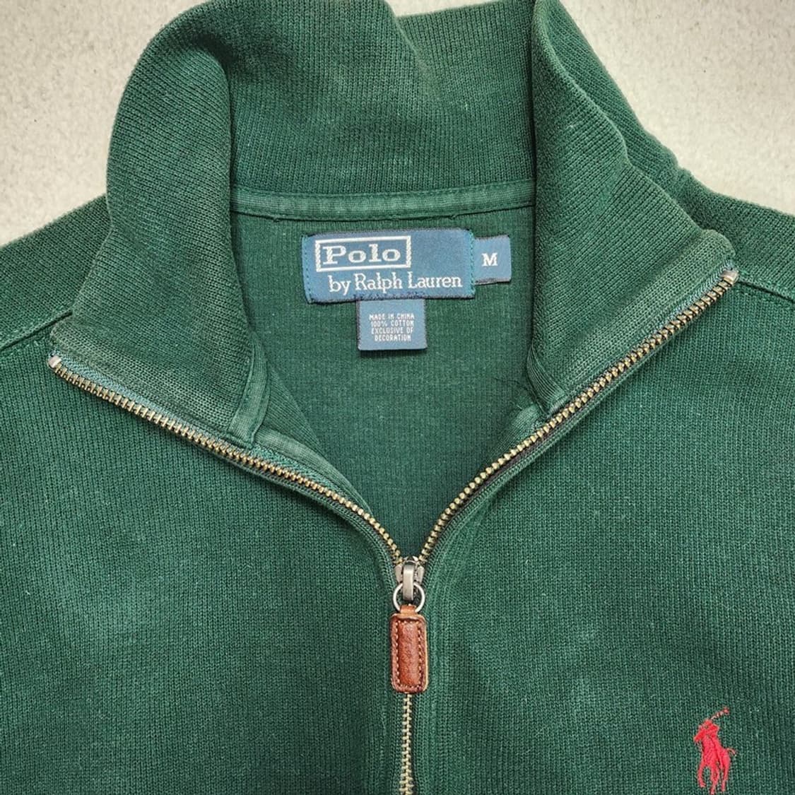 RALPH LAUREN 반집업 니트 Men M 상품이미지2