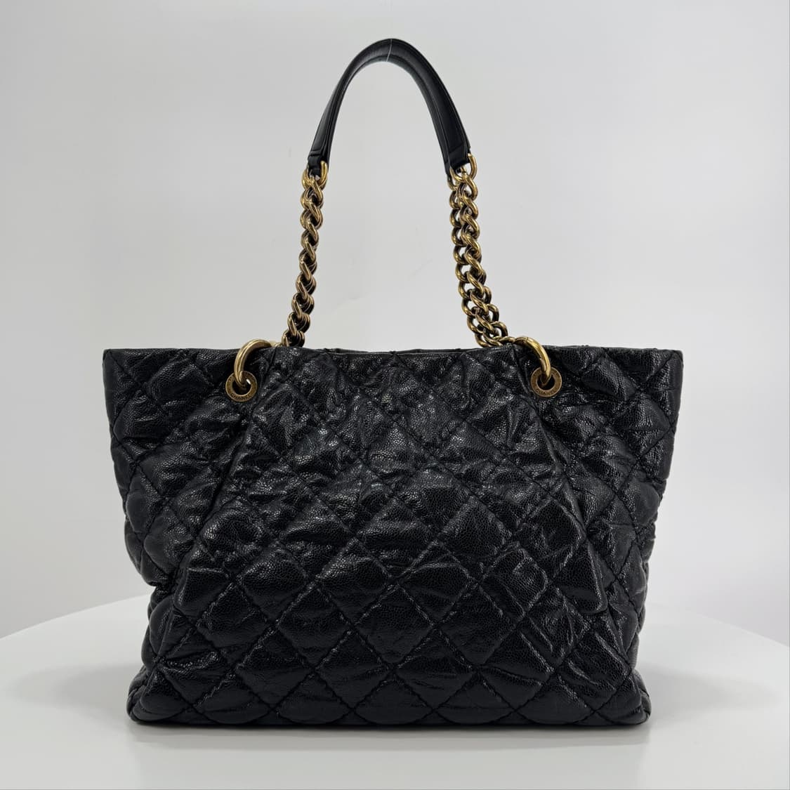 샤넬 캐비어 체인 숄더백 블랙 상품이미지4