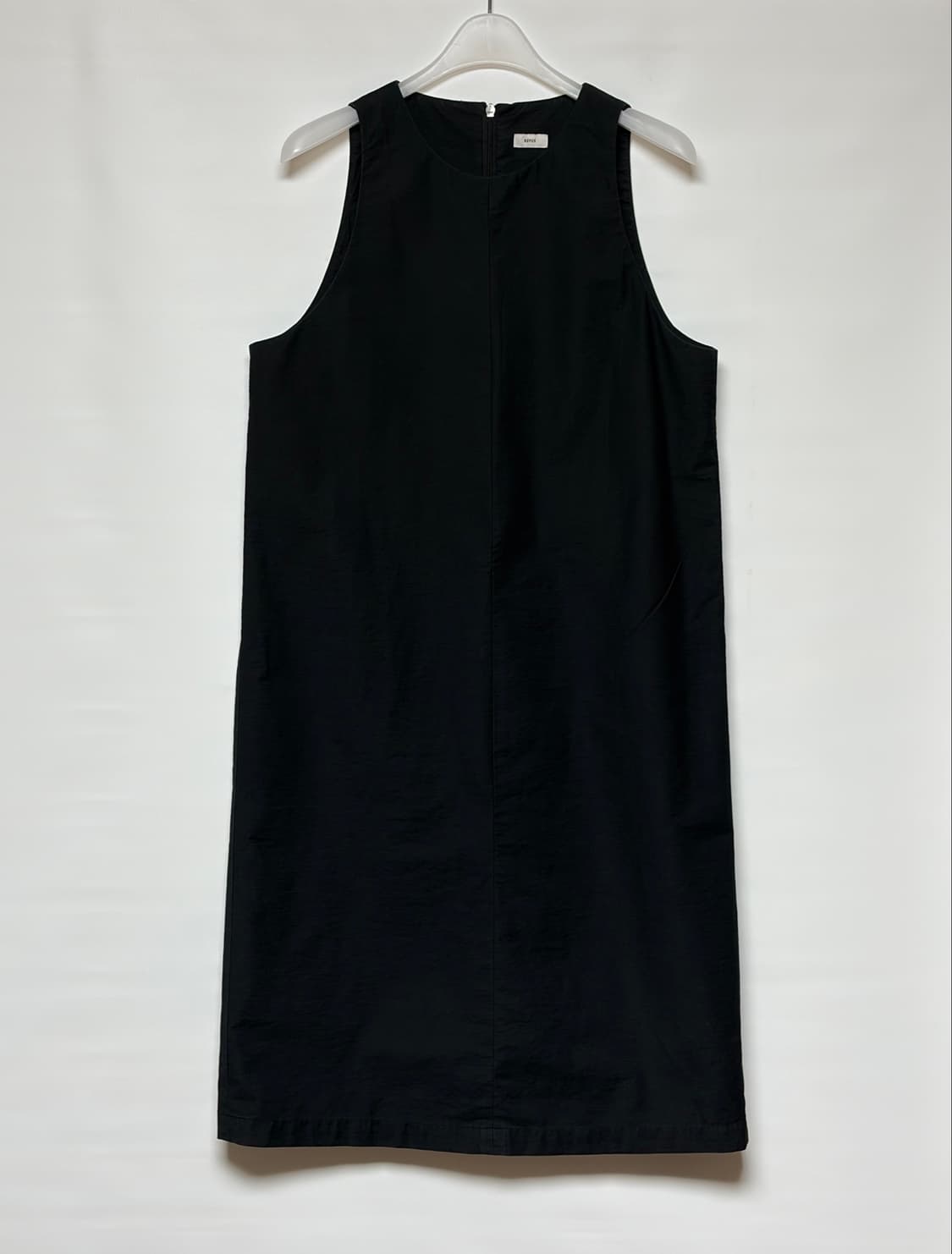 [REPOS] FLAT SLEEVELESS DRESS (BLACK) 상품이미지4