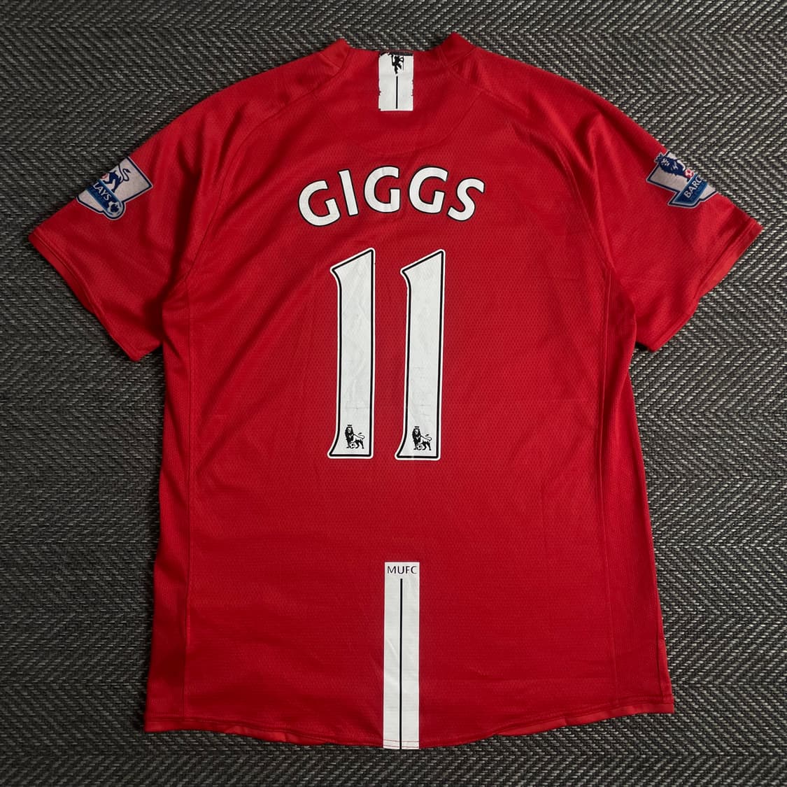 나이키 맨체스터 유나이티드 06-07 시즌 라이언 긱스 유니폼o 3777 상품이미지4