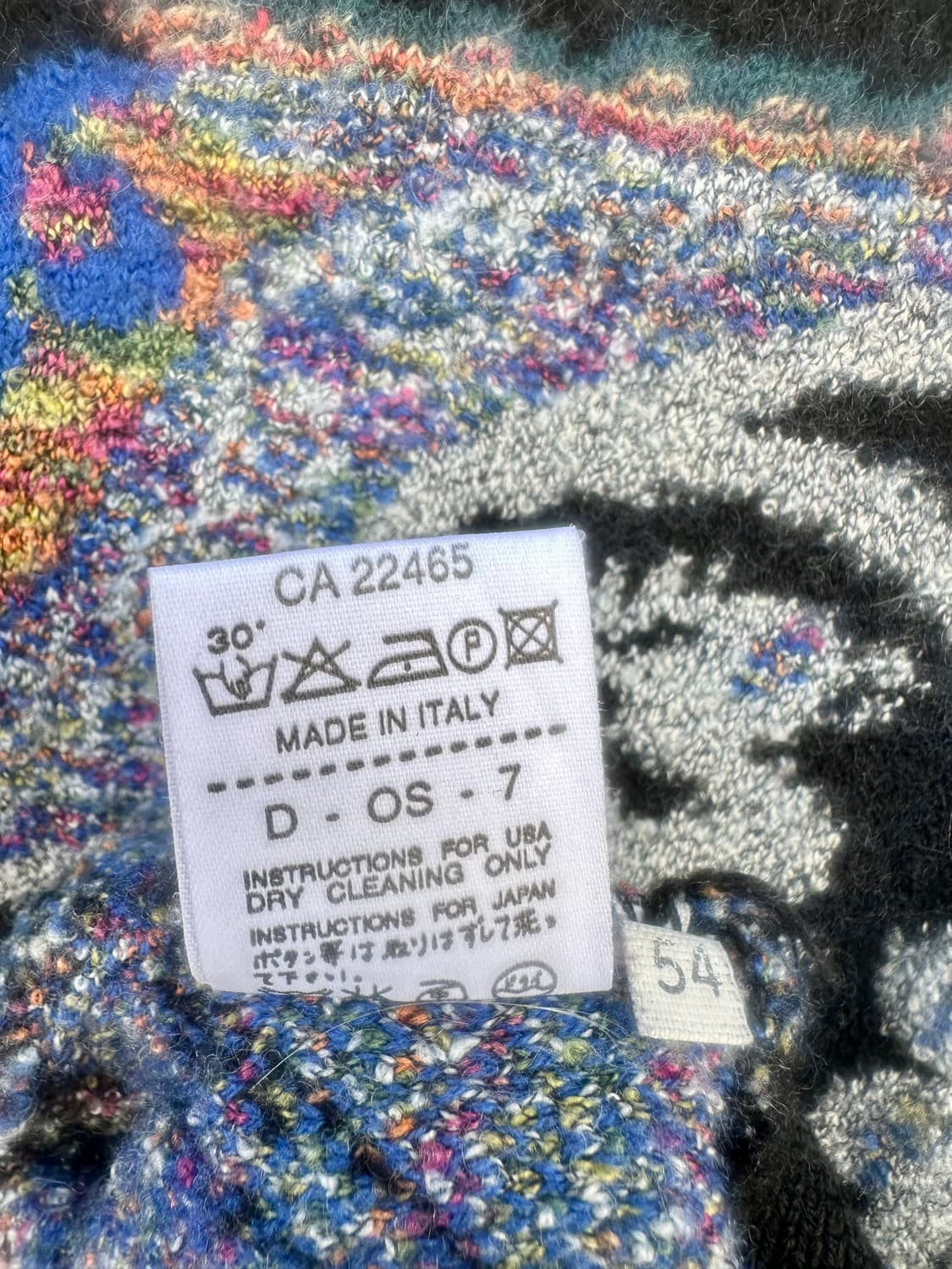 이탈리아 Gianni Bugli의 패턴 스웨터 상품이미지9