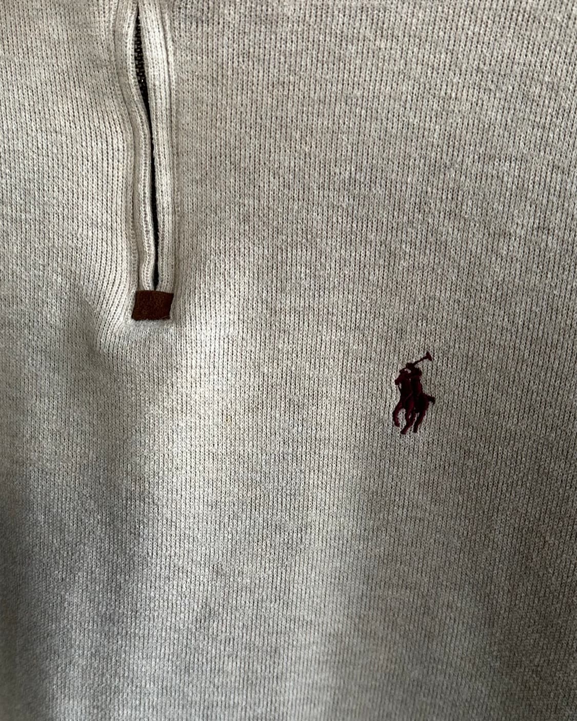 [M]폴로 랄프로렌 하프집업 반집업 코튼 니트 상품이미지3