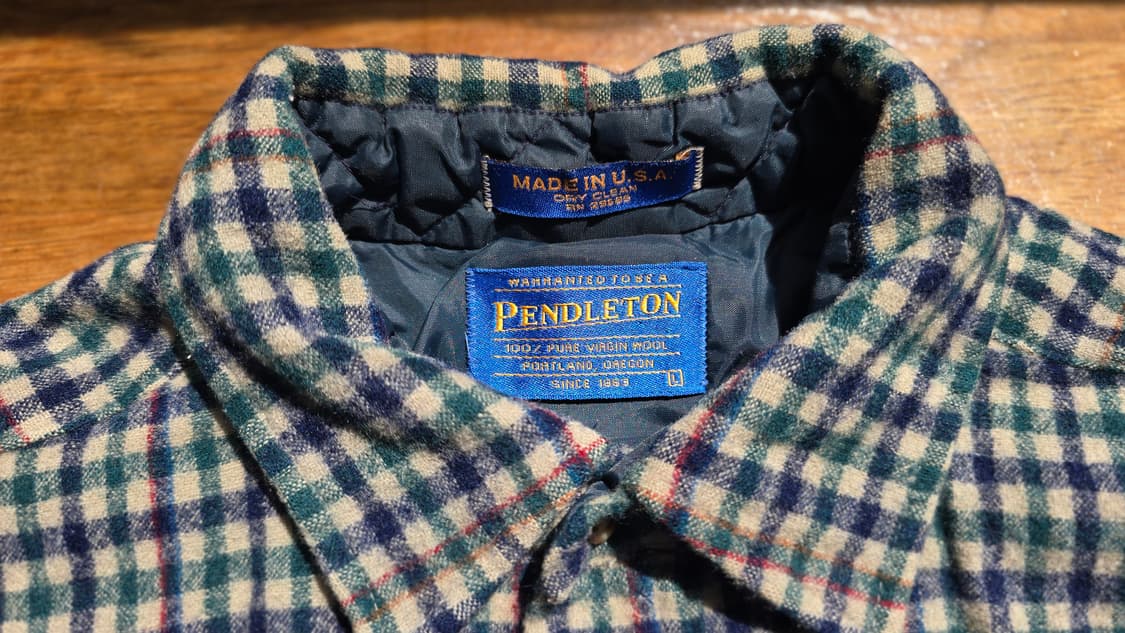 PENDLETON 펜들턴 울 셔츠 Made In USA  상품이미지3
