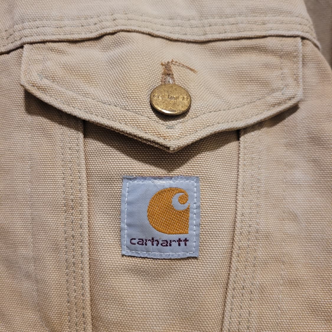칼하트 90s J09 트러커 자켓 46 상품이미지3