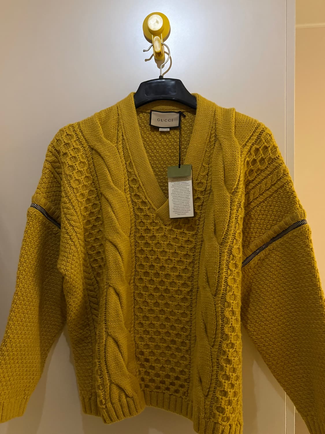 구찌 V넥 니트 (새상품) 상품이미지1